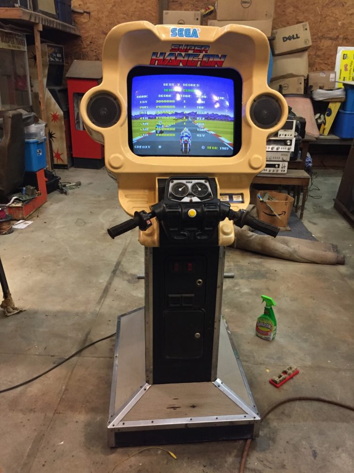 1987 Sega Super Hang On Motorcycle Arcade Game for sale in Virginia