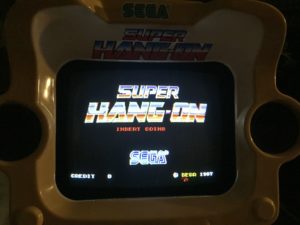 1987 Sega Super Hang On Motorcycle Arcade Game for sale in Virginia. Vintage & Classic Video Game. 1987 Sega Super Hang On Motorcycle Arcade Game for sale in Virginia. Vintage & Classic Video Game.